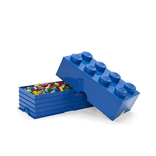 Ladrillo de almacenamiento de 8 espigas de LEGO, caja de almacenaje apilable, 12 l