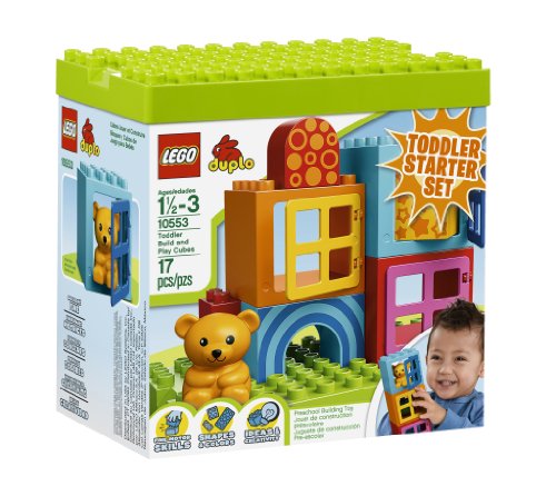 LEGO Duplo Bloques y Cubos de Juego para Bebés - Juegos de construcción (Multicolor, 1,5 año(s), 17 Pieza(s), 3 año(s))