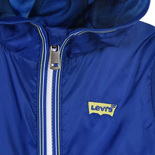 Levi's Kids LVN Essential Windbreaker 6EE311 Cortavientos, Navegar por la Web Azul, 36 Meses para Bebés