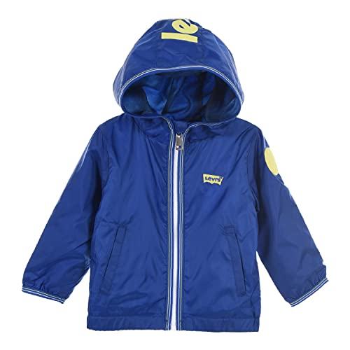 Levi's Kids LVN Essential Windbreaker 6EE311 Cortavientos, Navegar por la Web Azul, 36 Meses para Bebés