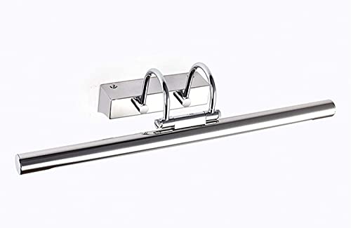 LZLYER Aplique de Pared Luz de Espejo de Tocador - Lámpara de Baño Impermeable Lámpara de Baño de Acrílico Iluminación de Pared Pantalla de Maquillaje Luces de Tocador Base de Acero Inoxidable Apliqu