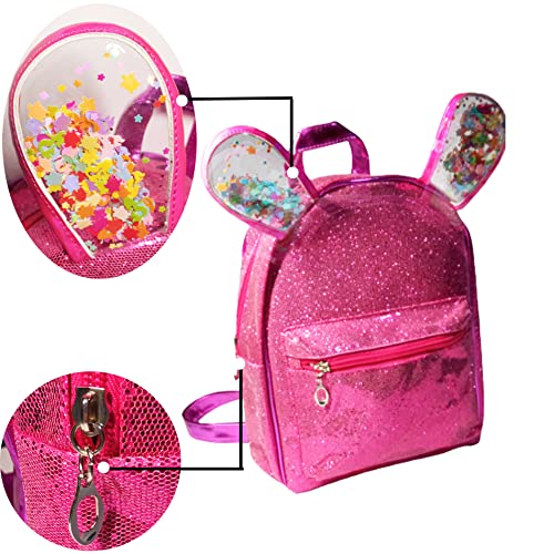 MercaBeauty 【1】 Mochila infantil, regalo para niñas + 【700】 Gomas para hacer pulseras niñas