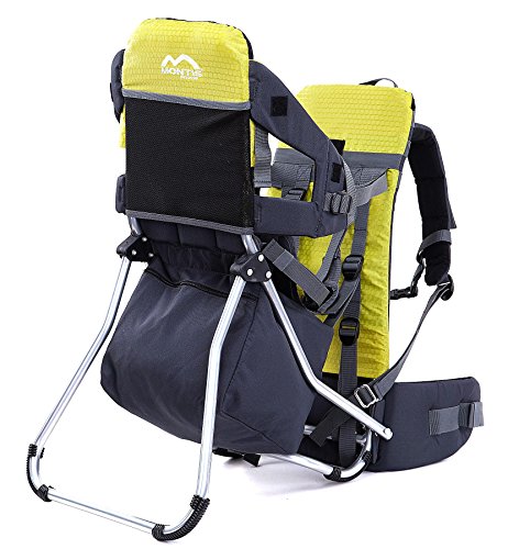 MONTIS Runner One - Mochila portabebés - hasta 25 kg (Amarillo)