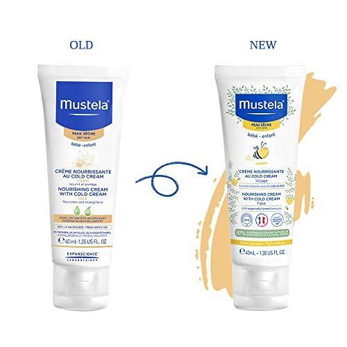 MUSTELA Bb Nourishing Face Cream With Cold Cream Dri Skin 40 Ml - 1 Unidad