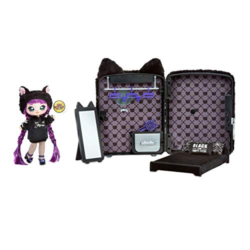 Na Na Na Surprise 3 En 1 Mochila Dormitorio Pink Bunny + Surprise 3 En 1 Mochila Dormitorio Black Kitty con Muñeca Tuesday Meow De Edición Limitada