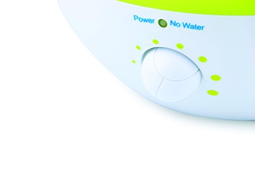 Nuvita 1822 ARIASANA Humidificador Vapor Frío – Humidificador Bebé Seguridad Ultrasónico - Tecnología de Iones de Plata - Silencioso - Apagado Automático - Habitación del Bebé - Diseño Italiano