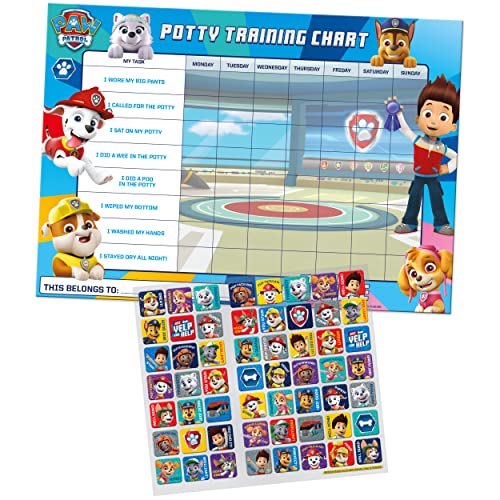 Paper Projects 01.70.30.025 Paw Patrol - Tabla de recompensas y Pegatinas