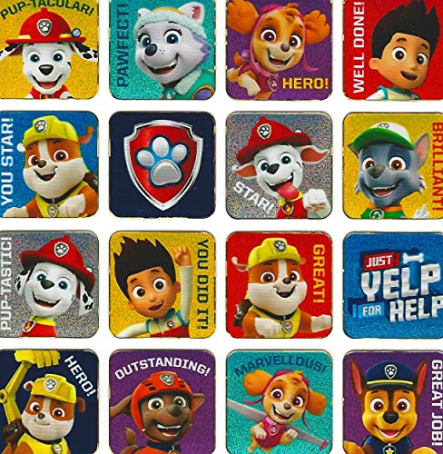 Paper Projects 01.70.30.025 Paw Patrol - Tabla de recompensas y Pegatinas