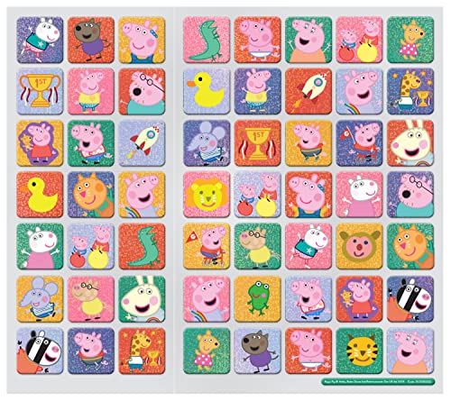 PEPPA PIG POTTY AND TOILET REWARD CHART AND STICKERS