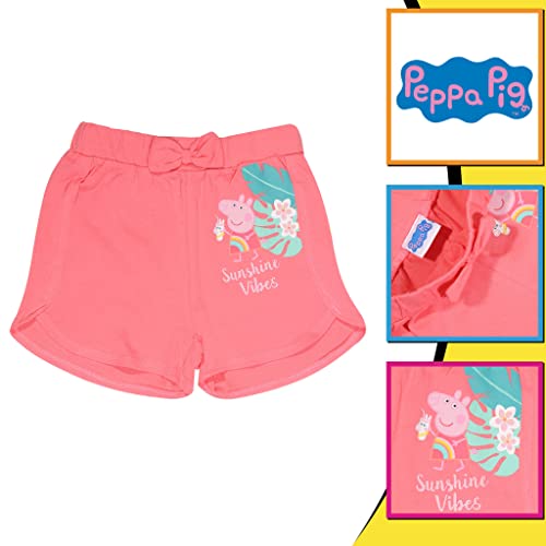 Peppa Pig Sunshine Vibes bebés Pantalones Cortos Twin Pack Multicolor 12-18 Meses