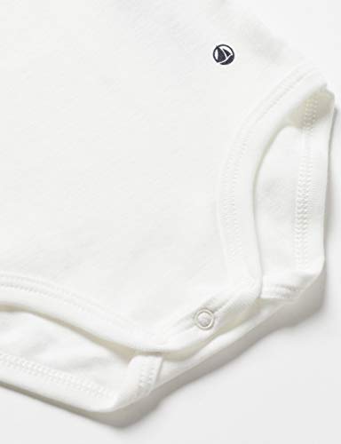 Petit Bateau A00TE01 Ropa Interior, Marshmallow, 3 Mes para Bebés