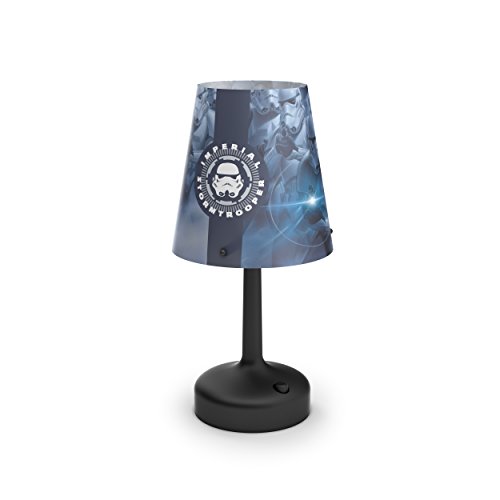 Philips Star Wars Stormtrooper - Lámpara de mesa, LED, color azul