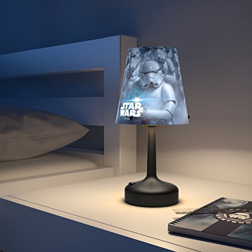 Philips Star Wars Stormtrooper - Lámpara de mesa, LED, color azul