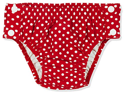 Playshoes UV Protection Trunks For Buttoning Bañadores, Rojo, 74-80 para Niñas