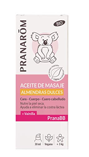 Pranarom - Pranabb - Aceite de Masaje Almendras Dulces Bio - 30 ml (007760266)