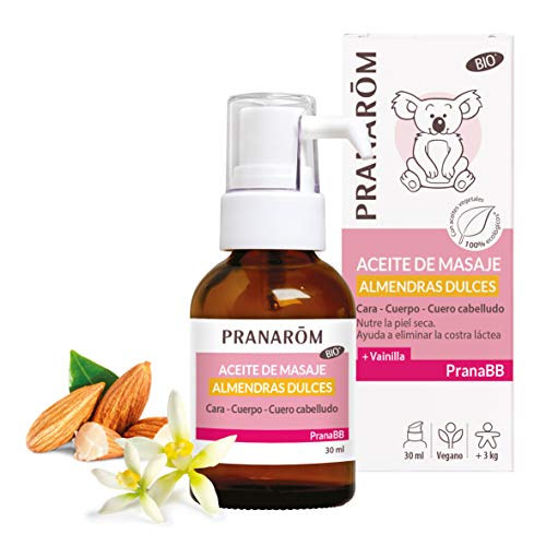 Pranarom - Pranabb - Aceite de Masaje Almendras Dulces Bio - 30 ml (007760266)