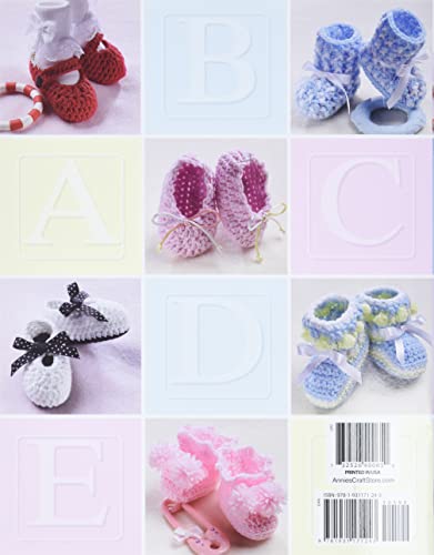 Precious Baby Booties (Annie's Attic: Crochet)