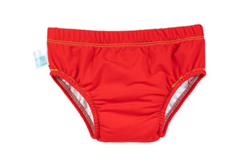 PSS! WATER Bañador pañal para niño rojo talla S