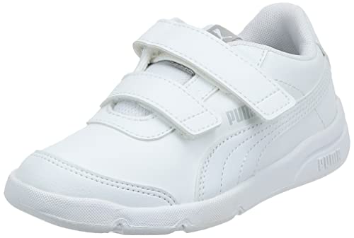 PUMA Stepfleex 2 SL VE V Inf, Zapatillas bajas, Unisex niños, Blanco (Puma White/Puma White), 27 EU