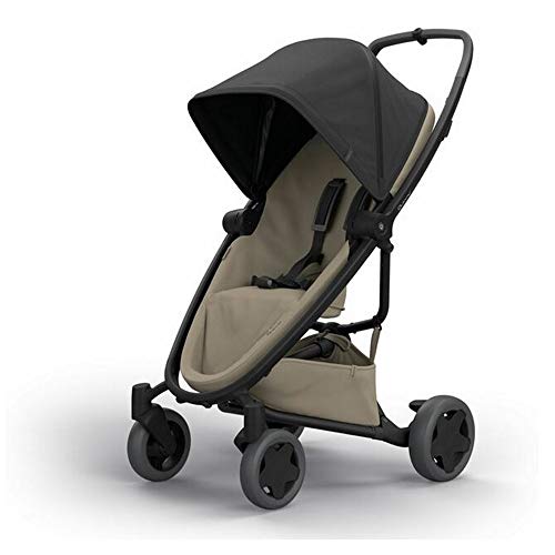 Quinny Zapp Flex Plus Cochecito Compacto Reclinable, Beige (Black on Sand)