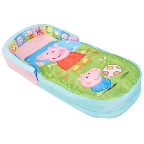 ReadyBed - Cama Peppa Pig - Mi primer poliéster,., multicolor, 130 x 61 x 23 cm