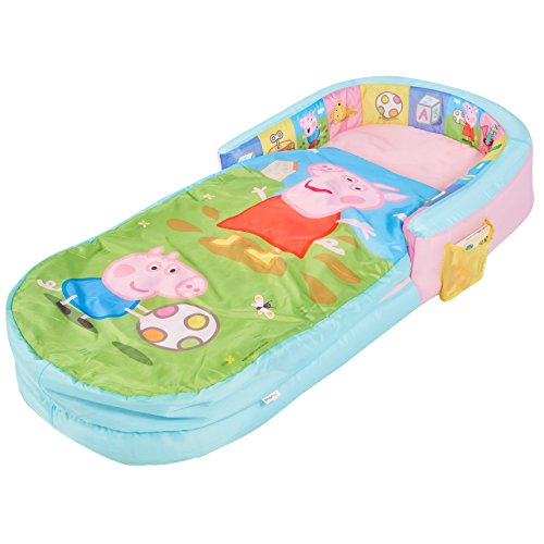 ReadyBed - Cama Peppa Pig - Mi primer poliéster,., multicolor, 130 x 61 x 23 cm