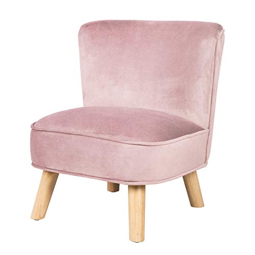 roba Sillón Infantil de Estilo Retro, Mauve/Ros