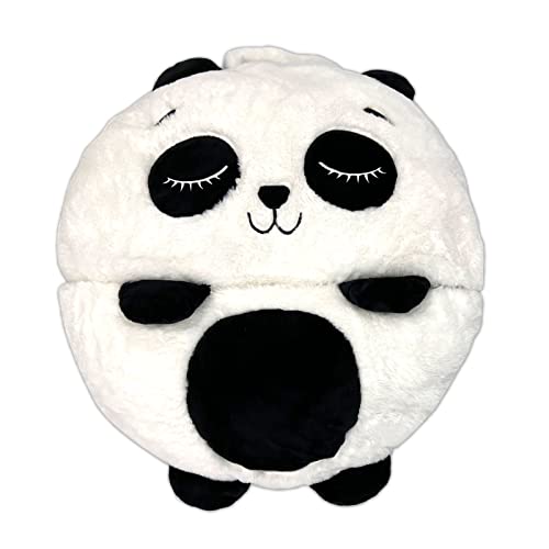 Saco de Dormir Niños Almohada Peluche Convertible 2 en 1【 Saco Infantil Oso Panda Paco 165cm 】 Dreamy Friends