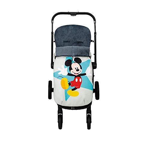 Saco de Silla de Paseo UNIVERSAL-INVIERNO-IMPERMEABLE (mickey mouse estrella)