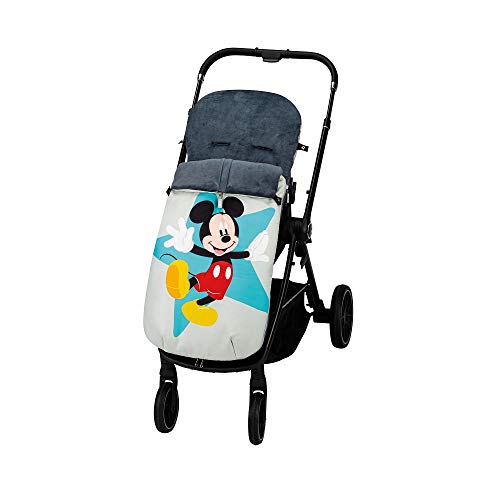 Saco de Silla de Paseo UNIVERSAL-INVIERNO-IMPERMEABLE (mickey mouse estrella)