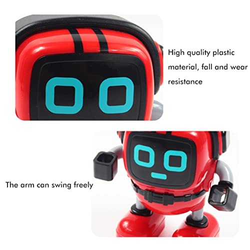 SanCiYu Robot Gyro Toy, DIY Mini Robot Pull Back Inercia Gyroscope Little Robot Toy Spinning Top Puzzle Robot Inteligencia de Juguete para niños Mayores de 6 años