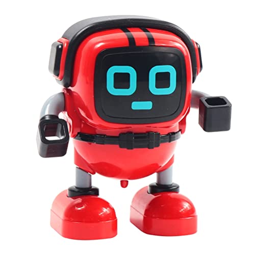 SanCiYu Robot Gyro Toy, DIY Mini Robot Pull Back Inercia Gyroscope Little Robot Toy Spinning Top Puzzle Robot Inteligencia de Juguete para niños Mayores de 6 años