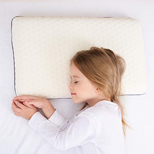 SIKAINI Almohada para niños Almohada para niños con Espuma viscoelástica Almohada hipoalergénica Almohada para niños para niños (3-8 años)