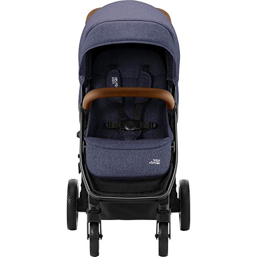 Silla paseo BRITAX RÖMER B-AGILE R 2022 con plastico de lluvia y portavasos - Navy Ink