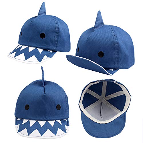 Sombrero para Bebé o Niño de Algodón, Gorra de Sol, para Bebé o Niño, Primavera de Verano (Azul, 1-3 años)