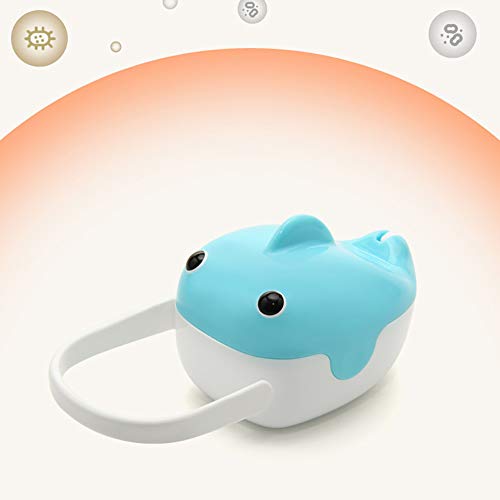 Steellwingsf Portable Whale Design - Estuche para chupetes con diseño de niño - Ideal para viajes y casa-amarillo