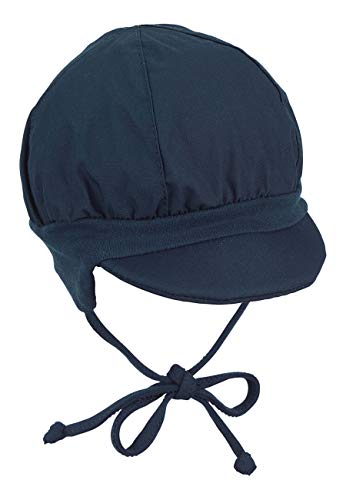 Sterntaler Peaked Cap Sombrero, Azul (Marine 300), Large (Talla del Fabricante: 39) para Bebés