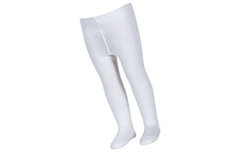 Sterntaler Sterntaler Collants Pour Bébés, Âge: 0-1 Mois, Taille: 50, Blanc, Leotardos para bebés Edad:0-1meses, Blanco, 50 (Talla fabricante: 0-2 Monate)