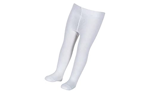 Sterntaler Sterntaler Collants Pour Bébés, Âge: 0-1 Mois, Taille: 50, Blanc, Leotardos para bebés Edad:0-1meses, Blanco, 50 (Talla fabricante: 0-2 Monate)