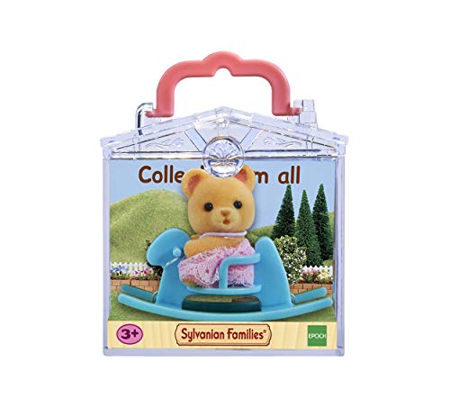 Sylvanian Families - 5199 - Bebé Para Llevar ( Oso en Caballo Balancín)