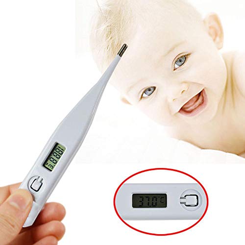 Termomatter digital oral y rectal para fiebre, recién nacido, bebé, niño, adulto (solo ℃)