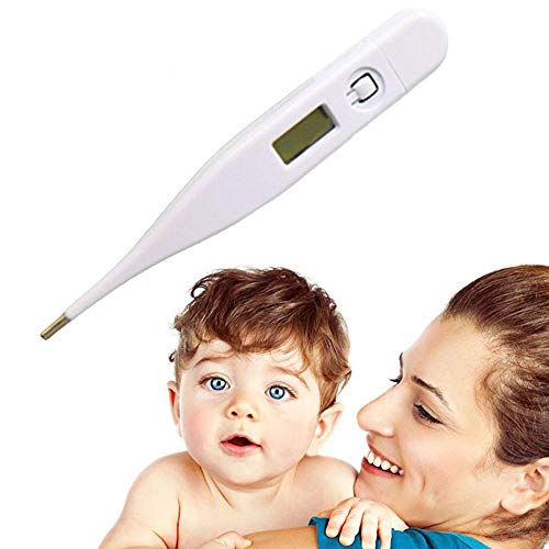 Termomatter digital oral y rectal para fiebre, recién nacido, bebé, niño, adulto (solo ℃)