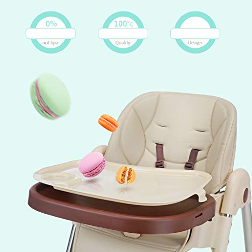 Tronas Para Bebés Niños Coma Silla Asiento Inicio Multi-posición Ajustable Multifunción Mesa De Bebé Plegable Portátil Comedor Cómodo Cojín Para Bebé Pink