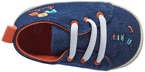 Tuc Tuc Deportivas Denim Letras NIÑO Azules Alphabet FW21, Zapatillas Bebé-Niños, 12 Meses EU