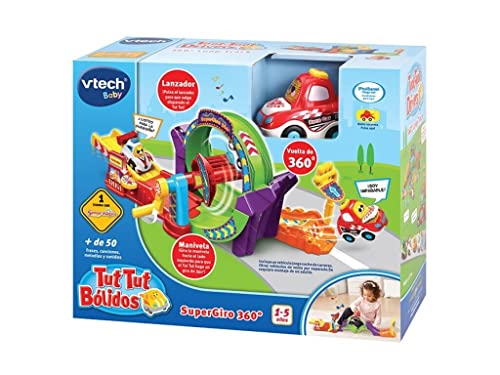 VTech- TTB Supergiro 360º Pistas Coches looping tut bólidos (3480-534922) , color/modelo surtido