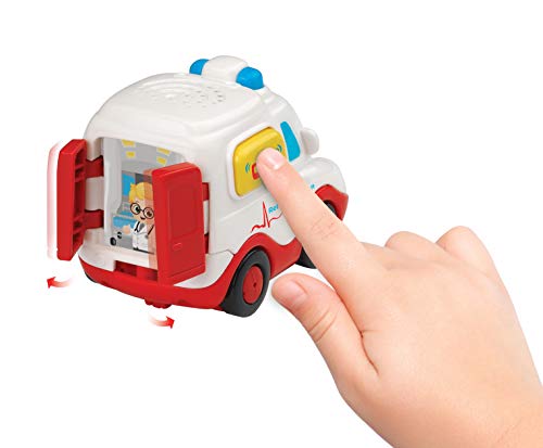 VTech Tut Tut Baby Flitzer 80-517004 vehículo de Juguete - Vehículos de Juguete (Azul, Rojo, Blanco, Coche, De plástico, 1 año(s), 5 año(s), Niño/niña)