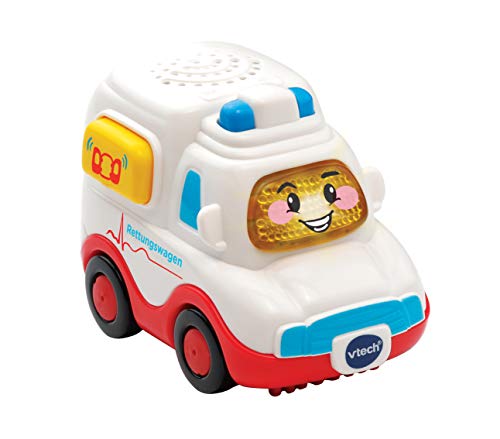 VTech Tut Tut Baby Flitzer 80-517004 vehículo de Juguete - Vehículos de Juguete (Azul, Rojo, Blanco, Coche, De plástico, 1 año(s), 5 año(s), Niño/niña)