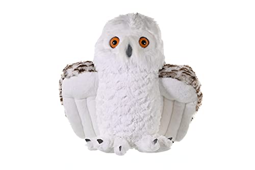 Wild Republic Peluche Búho Nevado Cuddlekins, 30cm