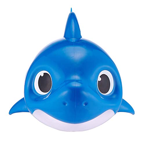 ZURU Robo Alive Junior Daddy Pinkfong Baby Shark Juegos de baño, Color Azul (ZURU Inc 25282B)